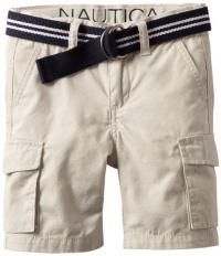 Nautica Sportswear Kids Boys 2-7 Belted Cargo Short Nautica Sportswear Kids Boys 2-7 Belted Cargo Short