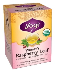 Yogi Woman's Raspberry Leaf, Herbal Tea Supplement, 16-Count Tea Bags (Pack of 6) Yogi Woman's Raspberry Leaf, Herbal Tea Supplement, 16-Count Tea Bags (Pack of 6)