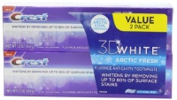 Crest 3D White Arctic Fresh Toothpaste 5.8 Oz (Pack of 2) Crest 3D White Arctic Fresh Toothpaste 5.8 Oz (Pack of 2)