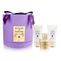 Acqua Di Parma Iris Nobile by Acqua Di Parma 3 Piece Set Includes: 1.7 oz Eau de Parfum Spray + 1.7 oz Luminous Body Cream + 1.7 oz Bath and Shower Gel Acqua Di Parma Iris Nobile by Acqua Di Parma 3 Piece Set Includes: 1.7 oz Eau de Parfum Spray + 1.7 oz Luminous Body Cream + 1.7 oz Bath and Shower Gel