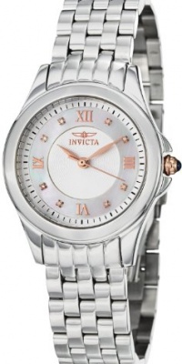 Invicta 12545 Women's Angel Quartz Mother-of-Pearl Dial Stainless Steel Watch Invicta 12545 Women's Angel Quartz Mother-of-Pearl Dial Stainless Steel Watch