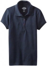 Dickies Girls 7-16 Short Sleeve Performance Polo Shirt Dickies Girls 7-16 Short Sleeve Performance Polo Shirt