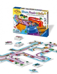 Ravensburger Rivers, Roads And Rails - Children's Game Ravensburger Rivers, Roads And Rails - Children's Game