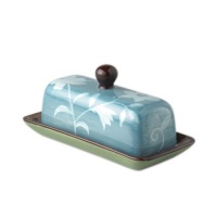 Patio Garden Covered Butter Dish Patio Garden Covered Butter Dish