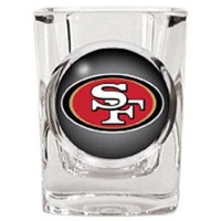 San Francisco 49ers Square Shot Glass - 2 oz. San Francisco 49ers Square Shot Glass - 2 oz.