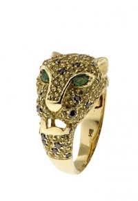 Effy Jewlery Signature Diamond, Sapphire and Emerald Ring, 4.38 TCW Ring size 7 Effy Jewlery Signature Diamond, Sapphire and Emerald Ring, 4.38 TCW Ring size 7