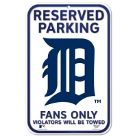 MLB Detroit Tigers 11-by-17 inch Sign MLB Detroit Tigers 11-by-17 inch Sign