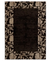 With a solid ground bordered by silhouettes of elegant damask florals, this Momeni rug is at once delicate and dramatic. Power-loomed from soft and durable polypropylene (perfect for those high-traffic areas in your home), this rug has a beautiful drop-stitch finish that adds exceptional depth and texture to the surface. With a solid ground bordered by silhouettes of elegant damask florals, this Momeni rug is at once delicate and dramatic. Power-loomed from soft and durable polypropylene (perfect for those high-traffic areas in your home), this rug has a beautiful drop-stitch finish that adds exceptional depth and texture to the surface.