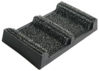 Clean Machine 10370988 Bootscraper 17-1/2-Inch by 10-1/4-Inch by 2-3/4-Inch Doormat, Cinder Clean Machine 10370988 Bootscraper 17-1/2-Inch by 10-1/4-Inch by 2-3/4-Inch Doormat, Cinder