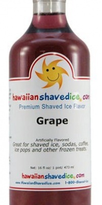 Hawaiian Shaved Ice - Grape - Snow Cone & Shaved Ice Syrup Hawaiian Shaved Ice - Grape - Snow Cone & Shaved Ice Syrup
