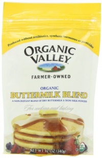 Organic Valley Organic Buttermilk Blend, Powder Cultured, 12-Ounce Bags (Pack of 4) Organic Valley Organic Buttermilk Blend, Powder Cultured, 12-Ounce Bags (Pack of 4)