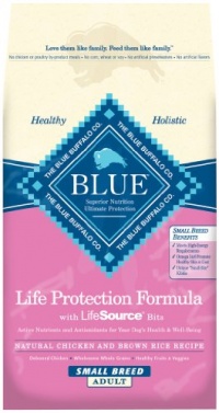 Blue Buffalo Dry Food for Small Breed Dogs, Chicken and Rice Recipe, 6-Pound Bag Blue Buffalo Dry Food for Small Breed Dogs, Chicken and Rice Recipe, 6-Pound Bag