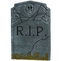 22in Winged with Moss Tombstone 22in Winged with Moss Tombstone