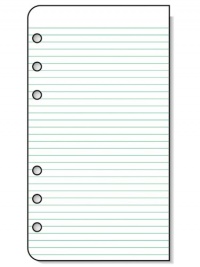 Day-Timer Lined Note Pages, Portable Size, 3.75 x 6.75 Inches, 48 Sheets (D87128B) Day-Timer Lined Note Pages, Portable Size, 3.75 x 6.75 Inches, 48 Sheets (D87128B)