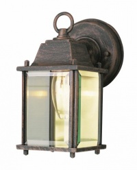 Trans Globe Lighting 40455 BC 8-Inch 1-Light Outdoor Wall Lantern, Black Copper Trans Globe Lighting 40455 BC 8-Inch 1-Light Outdoor Wall Lantern, Black Copper