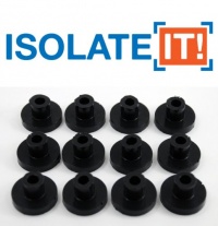 Isolate It!: Sorbothane Vibration Isolation Bushing 50 Duro (.25 ID - 1 OD - .6 Deep) - 12 Pack Isolate It!: Sorbothane Vibration Isolation Bushing 50 Duro (.25 ID - 1 OD - .6 Deep) - 12 Pack