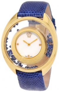 Versace Women's 86Q741MD497 S282 Destiny Precious Yellow-Gold Plated Mother-Of-Pearl Diamond Lizard Watch Versace Women's 86Q741MD497 S282 Destiny Precious Yellow-Gold Plated Mother-Of-Pearl Diamond Lizard Watch