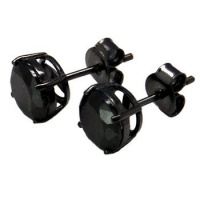 Authentic Black Enamel Stud Earrings Sterling Silver .925 Genuine Black Diamond Color Cubic Zirconia 2 Carat Total Weight Special Limited Time Offer Super Sale Price, Comes with a Free Gift Pouch and Gift Box Authentic Black Enamel Stud Earrings Sterling Silver .925 Genuine Black Diamond Color Cubic Zirconia 2 Carat Total Weight Special Limited Time Offer Super Sale Price, Comes with a Free Gift Pouch and Gift Box