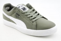 Puma Mens Clyde X Undftd Ripstop Sneakers Shoes (8, Burnt Olive / White) Puma Mens Clyde X Undftd Ripstop Sneakers Shoes (8, Burnt Olive / White)