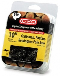 Oregon S40 10-Inch Semi Chisel Chain Saw Chain, Fits Craftsman, Poulan, Remington
