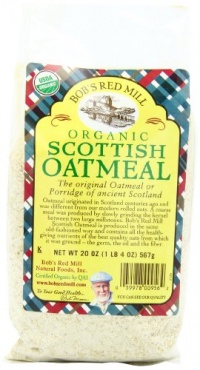 Bob's Red Mill Organic Scottish Oatmeal, 20-Ounce Bags (Pack of 4)