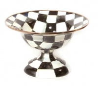 MacKenzie-Childs Courtly Check Enamel Compote - Small 7.5 dia., 5 tall (10 oz.) MacKenzie-Childs Courtly Check Enamel Compote - Small 7.5 dia., 5 tall (10 oz.)