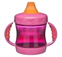 Gerber Graduates BPA Free 2 Pack Fun Grips Soft Starter Spill Proof Cup 2 Handle, 6 Ounce, Horizontal, Colors May Vary Gerber Graduates BPA Free 2 Pack Fun Grips Soft Starter Spill Proof Cup 2 Handle, 6 Ounce, Horizontal, Colors May Vary