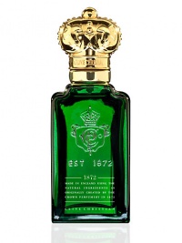 1872 for Men Perfume Spray. Chypre Citrus Spicy. Created following the original formula and methods from The Crown Perfumery. Presented in the authentic style green glass perfume bottle used in 1872. 1.6 oz. · Top notes: Galbanum, grapefruit, lime, bergamot, mandarin · Heart: Cyclamen, clary sage, freesia, jasmine · Base: Cedarwood, patchouli, olibanum, powdery musk 1872 for Men Perfume Spray. Chypre Citrus Spicy. Created following the original formula and methods from The Crown Perfumery. Presented in the authentic style green glass perfume bottle used in 1872. 1.6 oz. · Top notes: Galbanum, grapefruit, lime, bergamot, mandarin · Heart: Cyclamen, clary sage, freesia, jasmine · Base: Cedarwood, patchouli, olibanum, powdery musk
