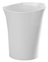 Umbra Orvino Melamine Waste Can, White