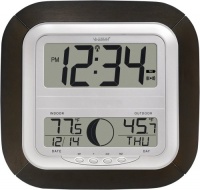 La Crosse Technology WS-8418U-IT Atomic Digital Wall Clock with Moon Phase La Crosse Technology WS-8418U-IT Atomic Digital Wall Clock with Moon Phase
