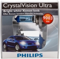 Philips 9003 CrystalVision Ultra Headlight Bulb, Pack of 2 Philips 9003 CrystalVision Ultra Headlight Bulb, Pack of 2