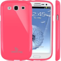Caseology Slim Fit Flexible TPU Case Compatible with Samsung Galaxy S3 (Hot Pink) Caseology Slim Fit Flexible TPU Case Compatible with Samsung Galaxy S3 (Hot Pink)