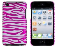 Metallic Pink Zebra Embossed Hard Case for Apple iPod Touch 4, 4G (4th Generation) Metallic Pink Zebra Embossed Hard Case for Apple iPod Touch 4, 4G (4th Generation)