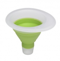 Progressive International 2-Inch Collapsible Mini Funnel, Green Progressive International 2-Inch Collapsible Mini Funnel, Green