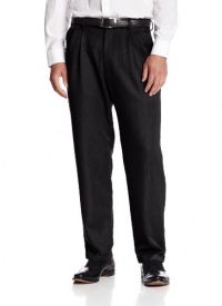 Haggar Men's Textured Stria Pleat Front Dress Pant Haggar Men's Textured Stria Pleat Front Dress Pant