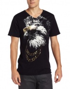 Marc Ecko Cut & Sew Men's Illest Eagle, Black, Medium