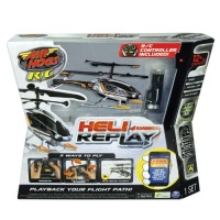 Air Hogs - Heli Replay - Black/Silver/Orange Air Hogs - Heli Replay - Black/Silver/Orange