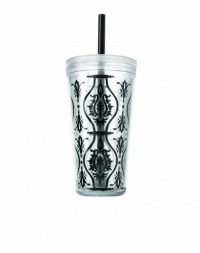 Copco 24-Ounce Minimus Damask Tumbler, Black