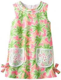 Lilly Pulitzer Girls 2-6X Little Lilly Classic Shift Printed, Resort White Nibbles, 2 Lilly Pulitzer Girls 2-6X Little Lilly Classic Shift Printed, Resort White Nibbles, 2