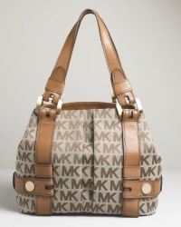 Michael Kors Harness Grab Bag Signature Jacquard Handbag Michael Kors Harness Grab Bag Signature Jacquard Handbag