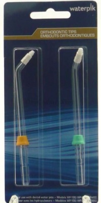 Waterpik Dental Water Jet Orthodontic Replacement Tips (Pack of 2)