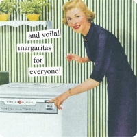 Anne Taintor, Inc. 01434 Magnet , Voila! 40W, 3-3/8-Inch, Square Anne Taintor, Inc. 01434 Magnet , Voila! 40W, 3-3/8-Inch, Square
