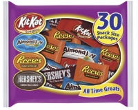 Hershey's All Time Greats Snack Size Assortment, 30-Piece, 15.92-Ounce Packages (Pack of 3)