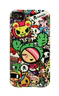 Uncommon C0004-AF Capsule Hard Case for iPhone 4 and 4S, Tokidoki Iconic Design - 1 Pack - Retail Packaging - Multicolored Uncommon C0004-AF Capsule Hard Case for iPhone 4 and 4S, Tokidoki Iconic Design - 1 Pack - Retail Packaging - Multicolored