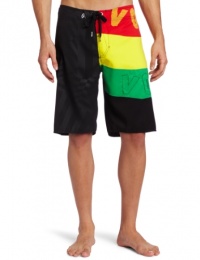 Volcom Men's Pistol Stripe Board Short