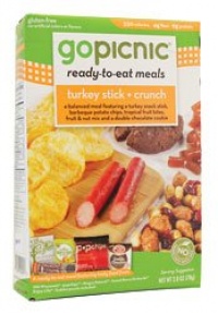 Go Picnic Ready to Eat Meal Gluten Free Turkey Stick & Crunch -- 2.8 oz Go Picnic Ready to Eat Meal Gluten Free Turkey Stick & Crunch -- 2.8 oz