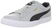 Puma Men's Clyde Leather FS Shoe,Gray/Violet/Black,12 D US Puma Men's Clyde Leather FS Shoe,Gray/Violet/Black,12 D US