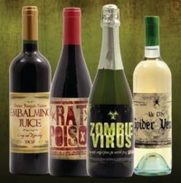Halloween Wine Bottle Stickers (8 count) Halloween Wine Bottle Stickers (8 count)