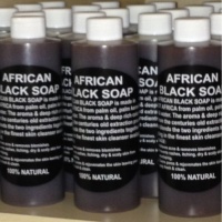 100% Pure Authentic Liquid African Black Soap From Ghana 16oz. 100% Pure Authentic Liquid African Black Soap From Ghana 16oz.