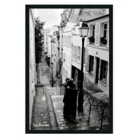 La Baiser (The Kiss) Framed Print Art - 37.66 x 25.66 La Baiser (The Kiss) Framed Print Art - 37.66 x 25.66